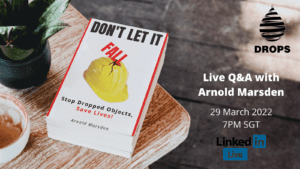 Don’t Let it Fall: Live book reading with Arnold Marsden
