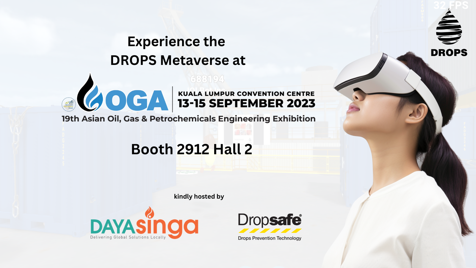 Experience the DROPS Metaverse at the OGA Conference in Kuala Lumpur